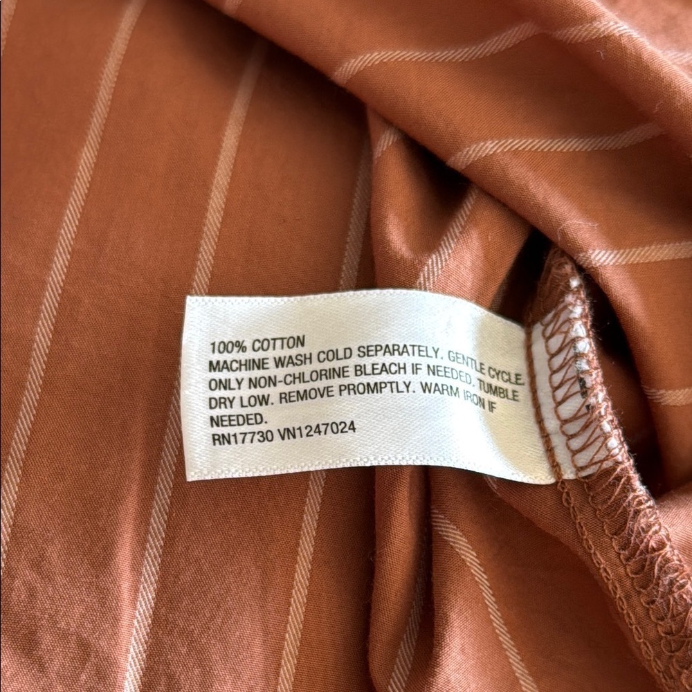 E A New Day Target Women’s Small Striped Button Down Shirt - Picture 5 of 5